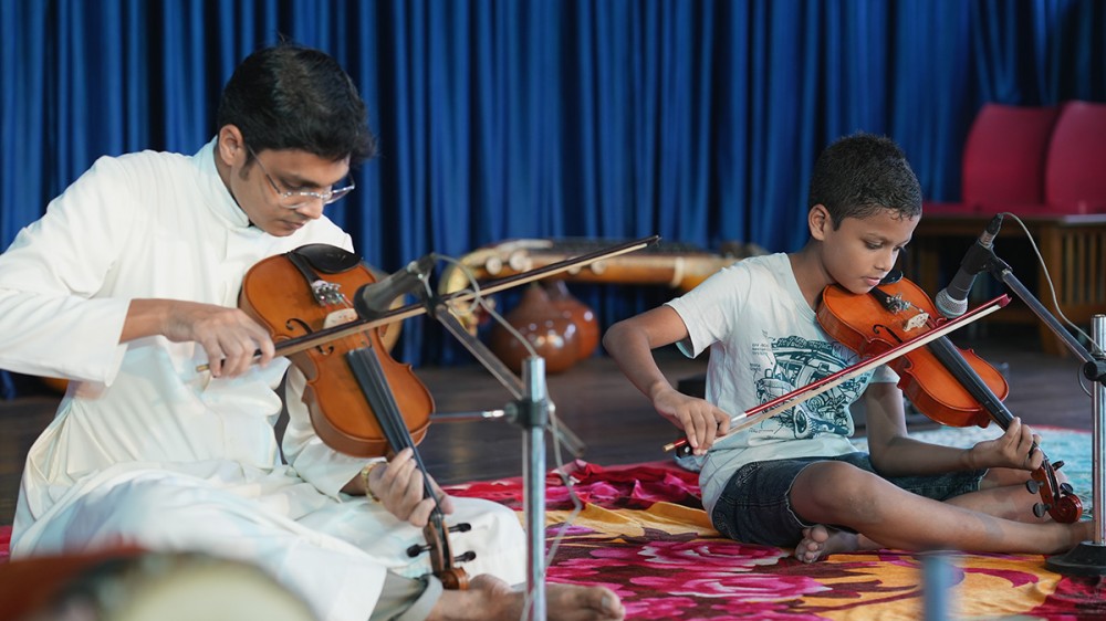 Violin performance