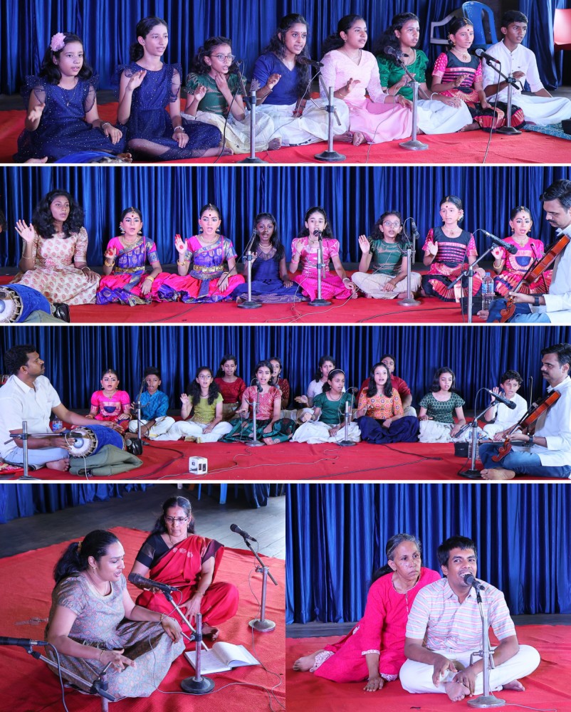 Chetanotsavam 19 - Singing by music students